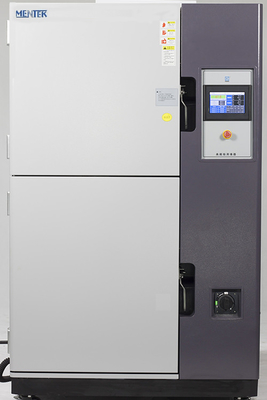 Energy Saving Two Zone Thermal Shock Testing Chamber With Low Noise And Color Touch Screen